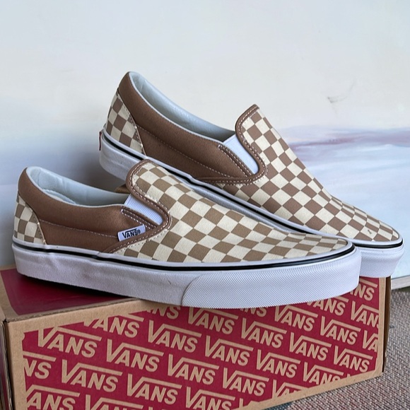 Vans Men’s Classic Slip-On
(Checkerboard)Tger's Eye/
VN0A38F7QTK Sneakers - Picture 5 of 16